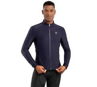 SIROKO Chaqueta Ciclismo Softshell J1 Hombre Aislamiento Térmico con tejido Micropolar