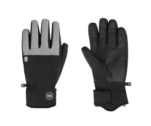 SIROKO - Guantes de Nieve Voss Gray - M - Negro/Gris