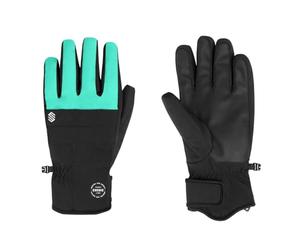 SIROKO - Guantes de Nieve Voss Turquoise - M - Negro/Turquesa