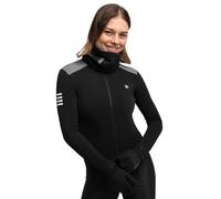 SIROKO - Maillot Ciclismo Manga Larga Térmico para Mujer SRX M4 Selva Negra - XXS - Negro/Gris
