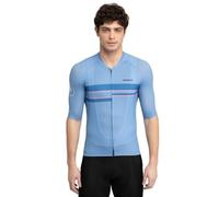 SIROKO - Maillot de Ciclismo Verano M3 Vista - L - Azul