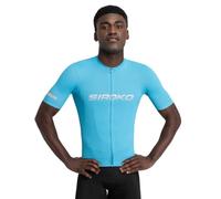 SIROKO - Maillot de Ciclismo Verano M8 Environs - L - Azul