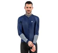 SIROKO Maillot de Manga Larga Ciclismo M2 Alpine Azul Navy L