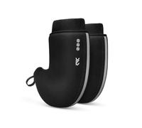 SIROKO - Manoplas para Manillar de Bicicleta de Carretera - Deep Winter DW Mitt Negro