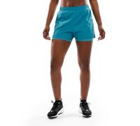 SIROKO Pantalón Corto Deportivo Doble Capa Fitness Gili Azul L