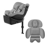Sirona Gi i-Size silla de seguridad de Cybex Cybex Stone Grey PLUS + Reductor recién nacido