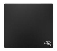 SIROOLAC Alfombrilla de Ratón de Vidrio para Juegos 400mm x 500mm FPS Juego Especial Vidrio Templado Duradero Grosor de 3mm Dispara con Precisión y Rapidez a los Oponentes (400mm x 500mm, Negro)