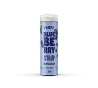 Sirope Arándano Azul Sin Azúcar ni Grasa de HSN | 350 g = 35 Tomas por Servicio | Receta con auténticos Arándanos | Tapón Antigoteo | Apto Dietas Veganas, Keto y Sin Gluten