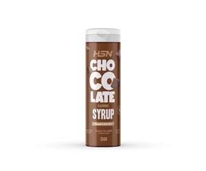 Sirope Chocolate Sin Azúcar ni Grasa de HSN | 350 g = 35 Tomas por Servicio | Sabor Intenso, Textura Densa | Tapón Antigoteo | Apto Dietas Veganas, Keto y Sin Gluten