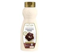 Sirope de Chocolate Negro Crujiente CARTE D’OR - 900grs | Topping Profesional para Postres, Helados y Cafetería