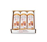 Sirope de dulce de leche sin azúcares añadidos, Topping de dulce de leche, Sirope bajo en calorías 400 gr. Pack de 3 unidades - Vitadulce
