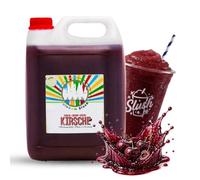 Sirope Rainbow Slush SIN AZO | gusto cereza | Concentrado para Slushy Maker máquinas de granizados máquinas de hielo bebidas 1:5