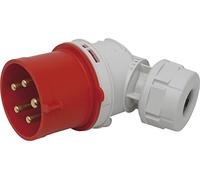 SIROX® Enchufe en ángulo CEE IP 44, 5 pines, 400 V, 6 h, corriente 32 A