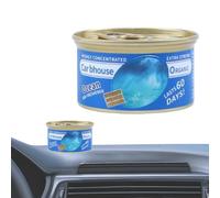 Sirseon Ambientador de aire automático, lata de gel ambientador de aire para coche - Ambientador para camiones - Bálsamo aromático para lata de bloque de madera, bálsamo aromático para inodoro