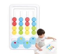 Sirseon - Juego de rompecabezas deslizante, rompecabezas de madera para niños pequeños - Rompecabezas deslizantes de madera para juegos de pensamiento lógico, rompecabezas, juguetes de motor finos