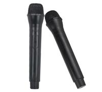 Sirseon Micrófono Falso, Accesorio de micrófono - Juguete de micrófono de Escenario de simulación para práctica del Habla - Micrófono de Juguete, Accesorios de micrófono Falsos Smooth News, Modelo de