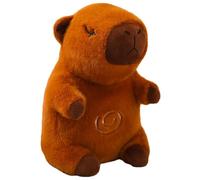 Sirseon Muñeco de peluche Carpincho, Carpincho relleno, Muñeca relajante para dormir con música y luz, Chupete para dormir con respiración rítmica ajustable, muñeco para niños y adultos