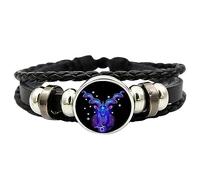 Sirseon - Pulsera de Signo del Zodiaco Hecha a Mano con diseño de Signo del Zodiaco para Mujeres y Hombres