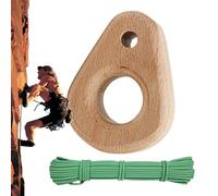 Sirseon Roca de roca para los dedos, equipo de entrenamiento de escalada - Guía ergonómica Grip de madera montaje en puerta | Equipo de entrenamiento portátil para entrenamiento de dedos y dedos y