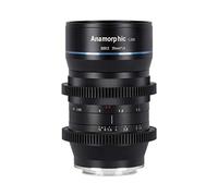 SIRUI 35 mm F1,8 1,33X APS-C Objetivo cinematográfico anamórfico (Incluye Adaptador de Montura MFT a E) para GH5, GH6, BMPCC, a6000, a6400, ZV-E10, FX30