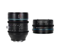 SIRUI 35mm T2.9 1.6X Lente anamórfica de fotograma Completo Lente de Cine Conjunto con Adaptador anamórfico 1.25x (Montaje Z)