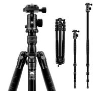 Sirui Traveler 7A trípode/monopie de viaje de aluminio con cabezal negro