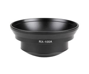 Sirui Adaptador semicarcasa aluminio negro 100 mm