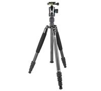 SIRUI AM-1204K Peso Ligero de Fibra de Carbono trípode con rótula de Bola K-10X con el Caso - Convertible a Monopod