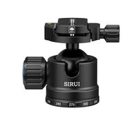 Sirui AM-40 Bola de bajo perfil Profesional Profesional Servicio pesado Cabezal de bolas de trpode de 40 mm 360 Panormico CNC Aleacin de aluminio