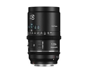 SIRUI Astra 50mm T1.8 1.33X Objetivo Anamórfico Fijo, Objetivo de Cine con Enfoque Automático de Fotograma Completo y Gran Apertura con Montura E, para A7C, A9, A6700, ZV-E10, FX30 (Destello Neutro)