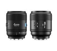 SIRUI Aurora F1.4 APS-C - Juego de objetivos de enfoque automático, retrato de 85 mm y gran angular de 35 mm para cámaras Fujifilm X-Mount, por ejemplo, X-T5, X-H2, X-S20, X-T30 II, color negro