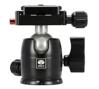 SIRUI Rótula de Bola de Trípode, Rótula de Bola Panorámica Giratoria de 360 Grados con Placa de Zapata Rápida de 1/4'', Carga Máxima de hasta 10KG/22.05lbs, para Videocámara de Cámara -B-00