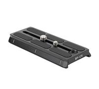 Sirui BP 125 - Zapata rápida para SIRUI BCH de Cabezales (Aluminio, 125 x 51 x 12 mm, 110 g) Negro