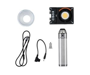 SIRUI C150X Lite Luz de Video LED Profesional + H99 Pro, 150W Potencia Máxima, 45 Min Autonomía, 4 Modos Alimentación, Bluetooth, Ultraportátil (450g) para Fotografía Vlog Exteriores