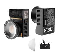 SIRUI C60X Luz Portátil para Fotografía 60W, Diseño Compacto de 0.53KG y Ultra-Silencioso 24.9dB, Carga Rápida 2H, Salida de 13,000 Lux, Control Bluetooth para Iluminación de Video en Estudio