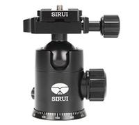 Sirui E-10 Cabeza de tripode Negro 3/8 Pelota - Cabeza para trípode (88 mm, 280 g, 4,3 cm, Aluminio, Negro)