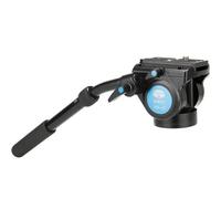 Sirui VH-10 Fluid - Rótula para cámaras de vídeo con Zapata rápida (90 mm, Base Plana, Brazo Extensible, Aluminio), Color Negro