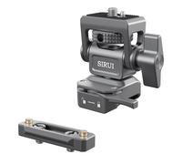 SIRUI Camera Monitor Holder with NATO System Mount 360 Swivel and 180 Tilt Field Monitor Mount for 5 and 7 Monitor NATO Rail Included A