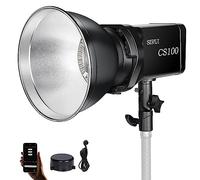 SIRUI CS100 100 W LED luz de vídeo luz Diurna portátil, iluminación Continua, 5600 K CRI 96, TLCI 98 4000 Lux/m, Montaje Bowens, 8 Efectos Especiales, Control de aplicación