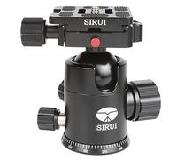 Sirui G-20X Pro Version - Cabezal de Aluminio para trípode (36 mm, 360 g, Carga máx. de 20 kg, Incluye Disco Intercambiable TY-50X de Goma), Color Negro