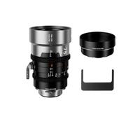 SIRUI IronStar T1.9 - Lente anamórfica Cine 1.5x, lente de cine de enfoque manual de 75 mm con montura PL nativa, montura EF intercambiable, llamarada neutra