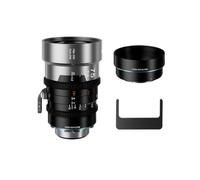 SIRUI IronStar T1.9 - Lente anamórfica Cine 1.5x, lente de cine de enfoque manual de 75 mm con montura PL nativa, montura EF intercambiable, azul flare