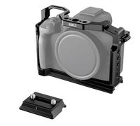 SIRUI Jaula para Cámara Canon EOS R50, Viene con Placa de Liberación Rápida 2 en 1 para Tipo Arca o Manfrotto, Base Tipo Arca Integrada, Zapata Fría, Riel NATO y Orificios Roscados, AM-EOSR50