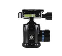 SIRUI K-10II Cabezal de Bola de trípode Profesional Giratorio 360 ° Cabezal de Bola de Aluminio panorámico con Placa de liberación rápida Arca Swiss y Nivel de Burbuja, Capacidad de Carga 44.1 lbs