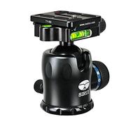SIRUI K-20X Cabezal de Bola de trípode de Aluminio con rotación de 360° Cabezal de Bola panorámico con Placa QR TY-50X para Arca Swiss y Nivel de Burbuja para trípode, Cámara DSLR, Carga 25kg