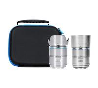 Sirui Kit de objetivos Sniper 16 mm + 75 mm f/1,2 APS-C autofocus de metal Nikon Z (DX) plata