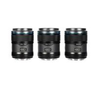 Sirui Kit Sniper 23mm, 33mm + 56mm f/1.2 Carbono negro Montura Sony E