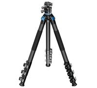 Sirui L-324F+KS-40 Trípode horizontal de fibra de carbono con doble rótula panorámica