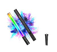 Sirui Lámpara de tubo telescópico a todo color T60, RGB, 97 + CRI TLCI, 60Watt, reproducción precisa del color, modo CCT HSI FX, ajustable 2500-8000 K, control remoto por app