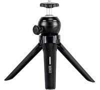 SIRUI Mini Trípode Compacto de Aluminio, Cabezal de Bola de 360° y Tornillos de 1/4 Portátil para Cámaras DSLR, Teléfono - 3T-05K